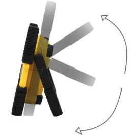 Commel akumulatorski LED reflektor 10W, 1000lm 6000k IP44