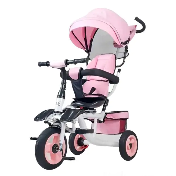 Tricikl sa tendom za decu Playtime Big 419 roze