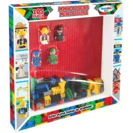 Kocke set 105 delova sa mini figurama