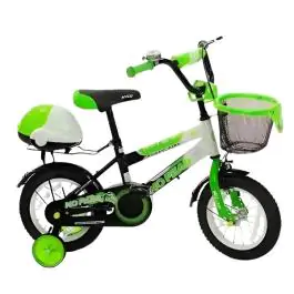 Dečiji bicikl sa pomoćnim točkovima No fear 721-14" zeleni