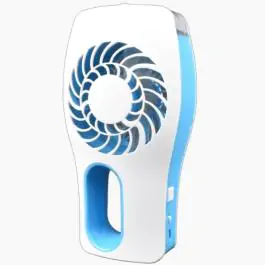 Ručni mini ventilator plavi