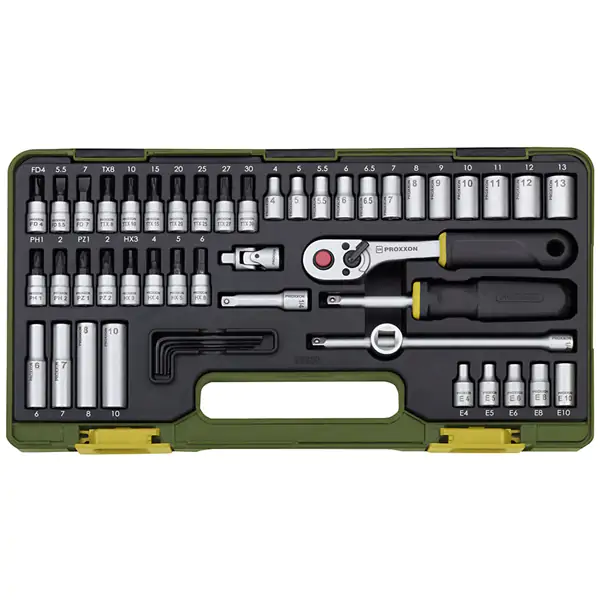 Proxxon Set nasadnih ključeva 1/4“ (50-delni) - proizvod na akciji