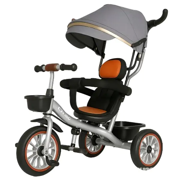 Tricikl Lux sa tendom TS2742 sivi