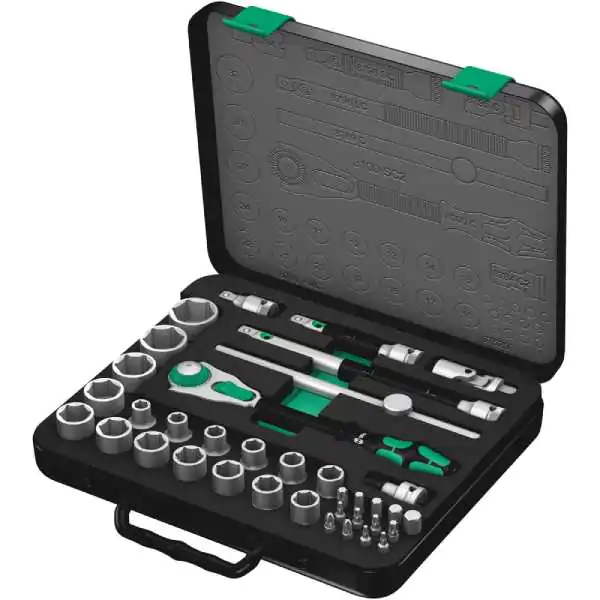 Wera 8100 SC 2 Zyklop set gedora, 1/2", metrički, 37 komada - proizvod na akciji