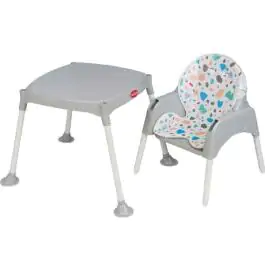 Stolica-hranilica za bebe 614 boja siva