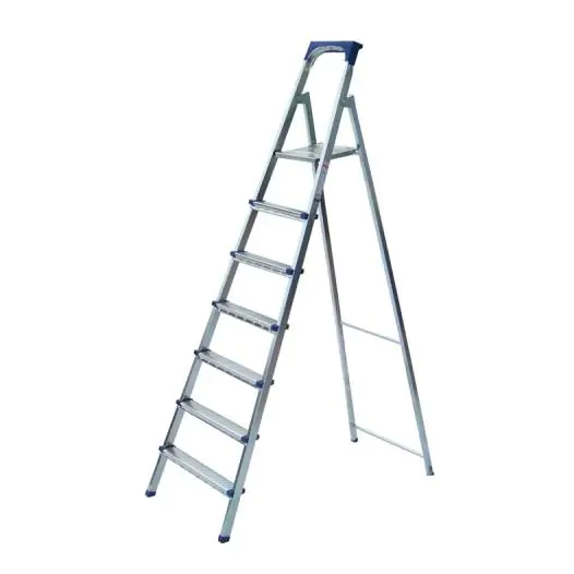 Metalne merdevine 6+1 gazišta - proizvod na akciji