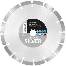 Univerzalna dijamantska rezna ploča 125/22.23mm Silver Starter Carat