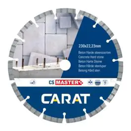 Dijamantska rezna ploče za beton i tvrdi kamen CS Master 230m Carat