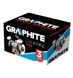 Dvostrano tocilo 150mm GRAPHITE 59G383