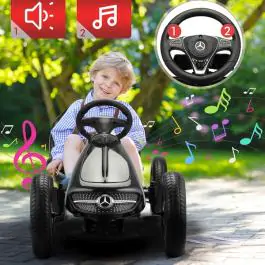 Formula na pedale za decu Mercedes crna