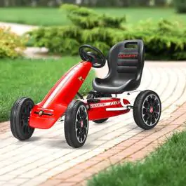 Dečija formula na pedale Abarth 500 crvena