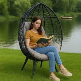 Fotelja za baštu jaje 150cm