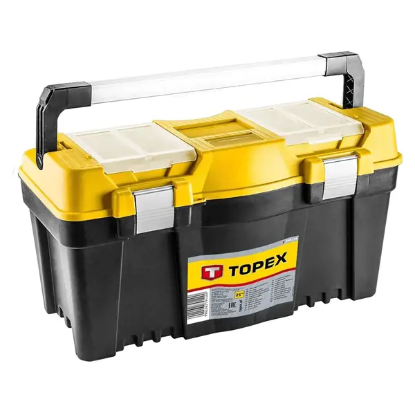 Kutija za alat sa aluminijumskom drškom 33cmx29cmx25cm TOPEX 79R129