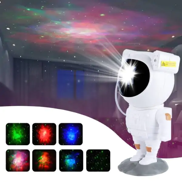 Astronaut zvezdano nebo sa nebula projektorom NLA7017 Prosto