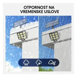 Solarni LED reflektor sa PIR senzorom LRFSL03 Prosto