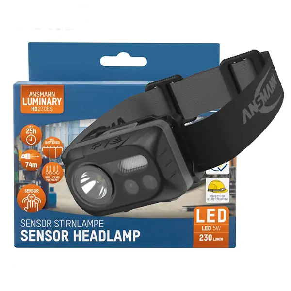 Naglavna lampa ANSMANN HD230BS LED HEADLIGHT