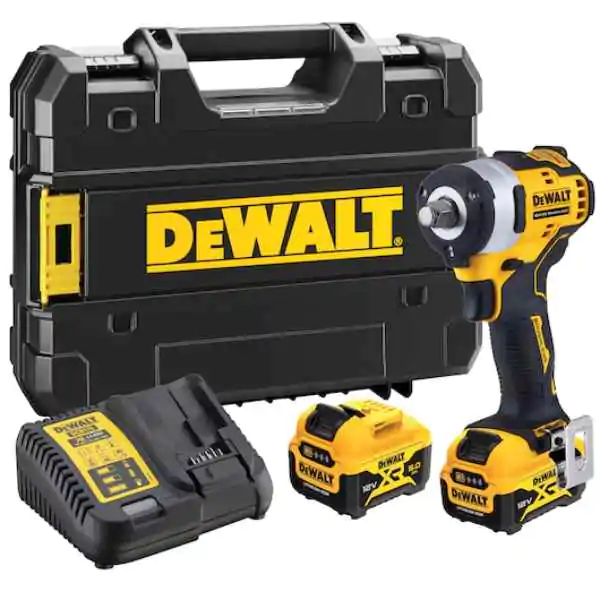 DeWalt DCF901P2 akumulatorski udarni odvrtač 12V, 340/542 Nm, 2x5.0Ah baterije i punjač u koferu