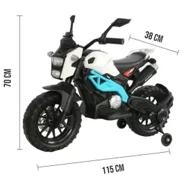 Dečiji motor na akumulator 501 plavi