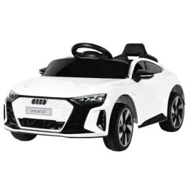 Auto na baterije za decu AUDI E-TRON GT Licencirani Beli