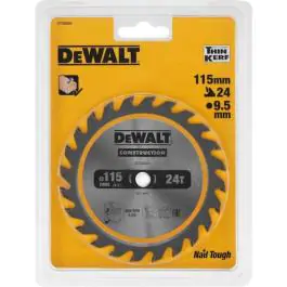 DeWalt DT20420 list testere za drvo 115 mm – 24 zuba, za akumulatorske testere