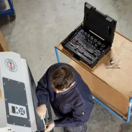 Wiha 44685 set gedora i bitova, 1/4" i 1/2", 60 delova, u L-Boxxu