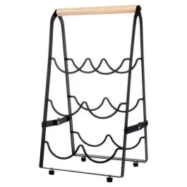 Stalak za vino za 6 flaša 21 x 17 x 38 cm