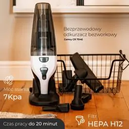 Camry CR 7046 – Bežični usisivač bez kese za kuću i auto