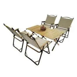 Baštenski sklopivi set sto + 4 stolice Jadever