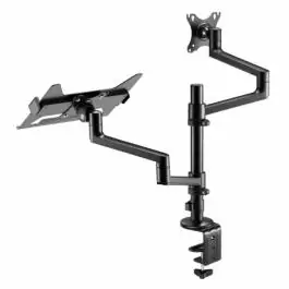 MA-DA-04 Gembird Podesivi stoni drzač za monitor tilt, 17-32 max.8kg + nosač za laptop