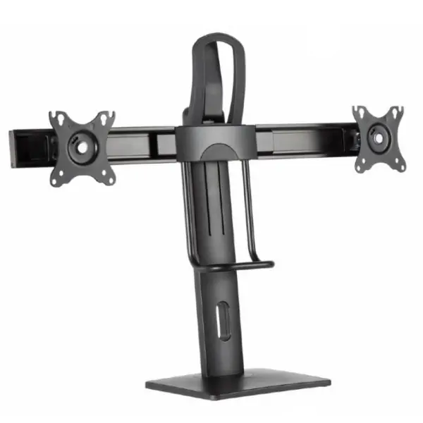 Gembird MS-D2-01 – Podesivi stoni nosač za dva monitora 17–27"