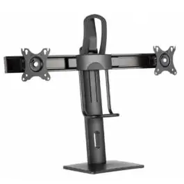 Gembird MS-D2-01 – Podesivi stoni nosač za dva monitora 17–27"
