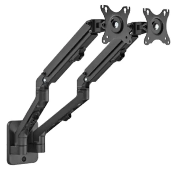 MA-WA2-01 Gembird Podesivi dupli zidni držač za monitor tilt, 17-27 max.2x7kg