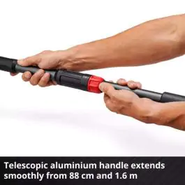 Einhell akumulatorske teleskopske baštenske makaze GP-LS 18/28 Li T BL-Solo – profesionalni rezač grana sa podesivim sečivima