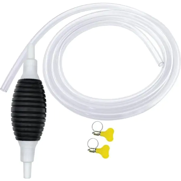 Ručna pumpa za pretakanje tečnosti sa crevom 100 cm – pretakač sa pumpicom 15 mm