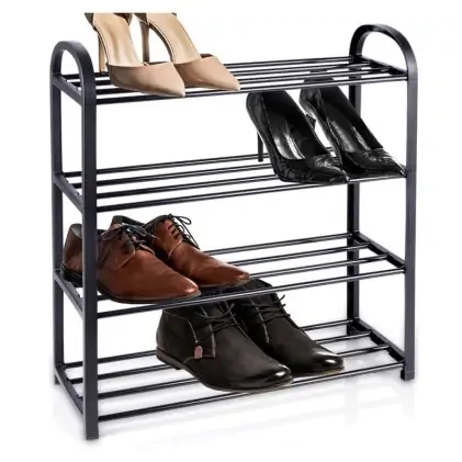 Metalni stalak za obucu na 4 nivoa 49,5 x 18,5 x 56,5cm Vilde 569732