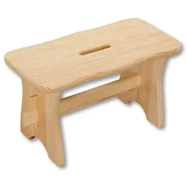 Kesper KSP69575 mini stolica 38,5x19x21cm bukovo drvo 150kg
