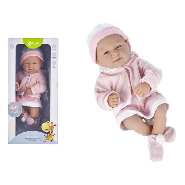 Beba sa haljinom i džemperom, 36 cm