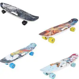 Skejtbord sa LED točkovima i ručkom