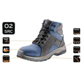 Radna čizma O2 SRC, Nubuk koža, broj 47, NEO TOOLS