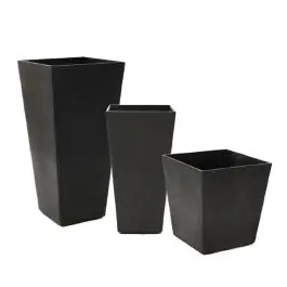 Saksija SONATA (Antracit - Tamno siva) 71×35×35 cm