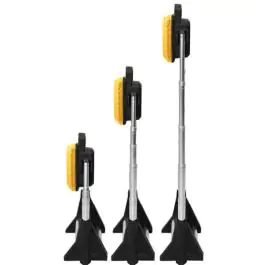 Akumulatorski teleskopski LED reflektor 3000lm 9000mAh