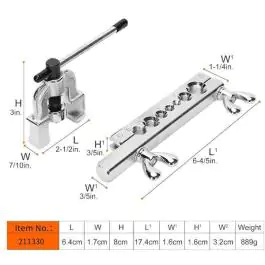 Set alata za pertlovanje cevi - KSEIBI 211330