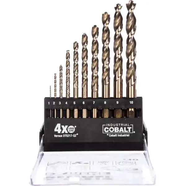 DeWalt DT5935 burgije HSS-G, 1–10 mm, 10 komada - proizvod na akciji