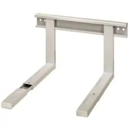 Nosac za mikrotalasnu, beli, max 30kg, do 43cm