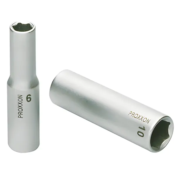 Proxxon nasadni duboki CrV ključ 1/4" - 6 mm