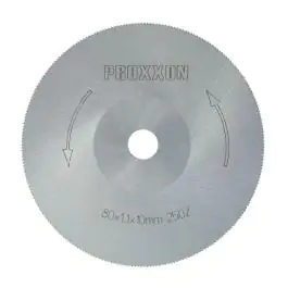 Proxxon list kružne testere 80×1,1×10 mm – 250 zuba za drvo, laminate i kompozite