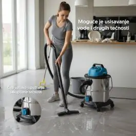 Usisivač za suvo i mokro usisavanje 20l 1400W USM3214-20 Prosto