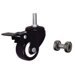 Točak ojačani 40mm (okretan sa kočnicom na šrafu)