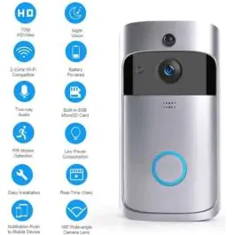 SMART-VIDEO-INTERFON-BELL-EF-V5 Gembird WIFI kamera 1080p