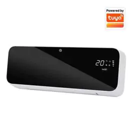 Smart nazidna PTC grejalica 2000W crna Home WiFi